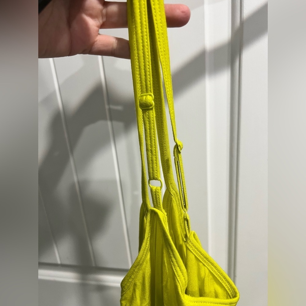 NWT NEW Old Navy yellow green cami XL - Picture 7 of 7